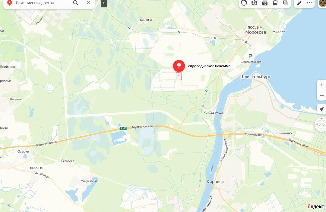 Продам участок в Всеволожском районе в Всеволожск в СТ