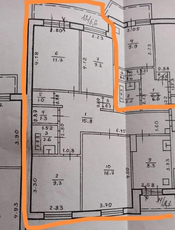 Продам 4-комнатную квартиру в Уфе в Калининском р-не, Мелеузовская улица, 19