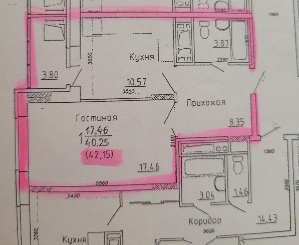 Продам 1-комнатную квартиру в Воронеже в Железнодорожном р-не, Переверткина улица, 1/1