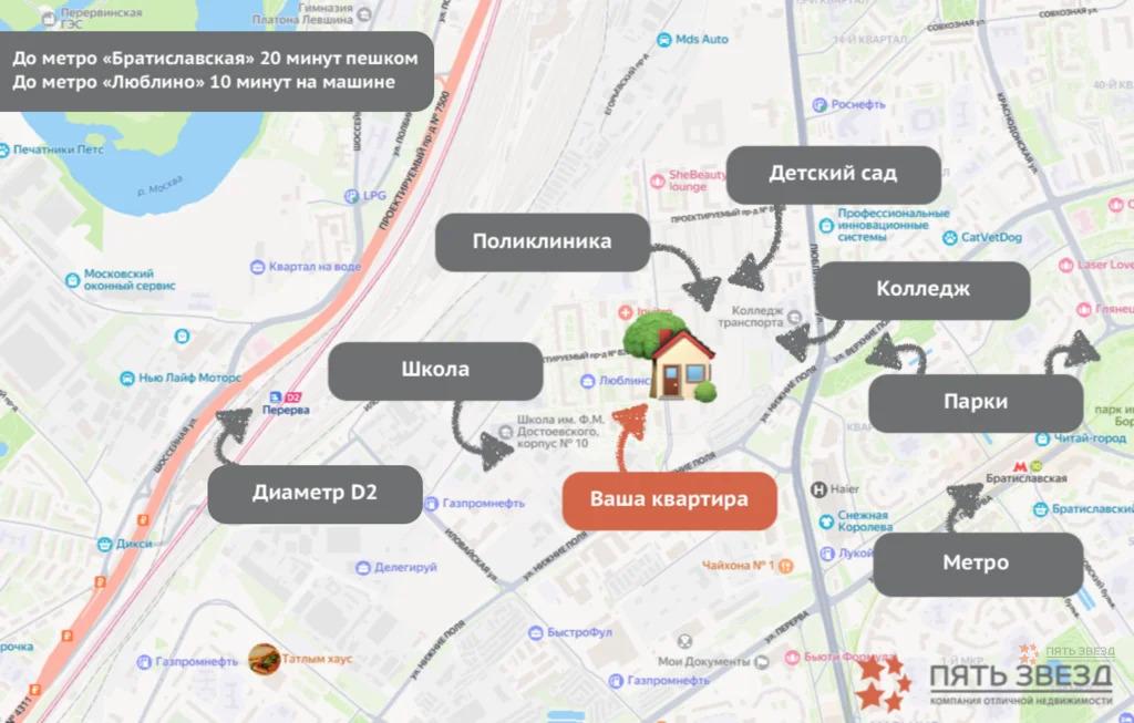 Продам 1-комнатную квартиру в Москве, 72к3