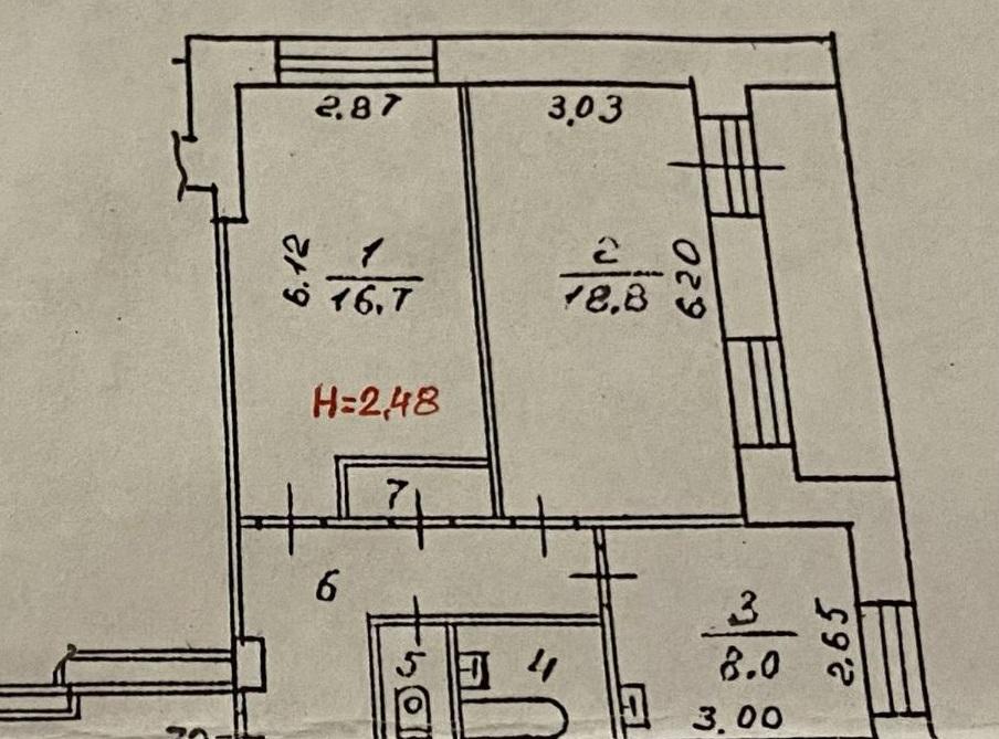 Сдается 2-комнатная квартира в Перми в Свердловском р-не, Краснова, Моторостроителей улица, 15