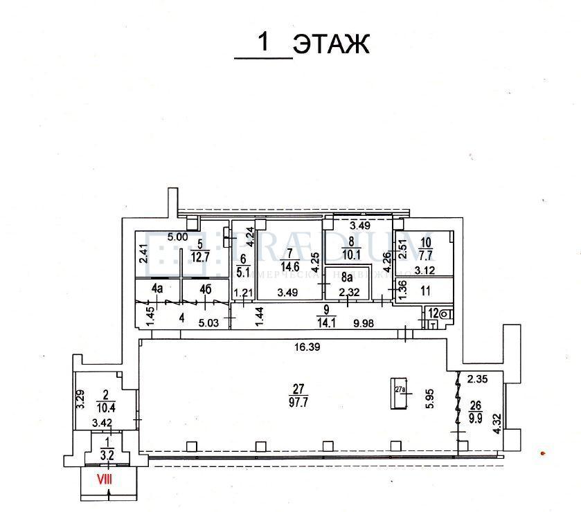 Сдается торговое помещение в Москве, д 7 к 1