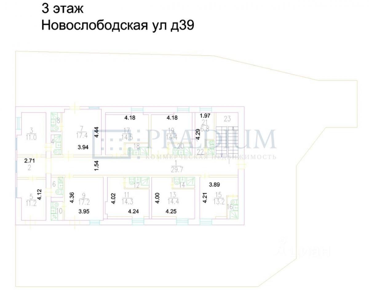 Сдается торговое помещение в Москве, д 39