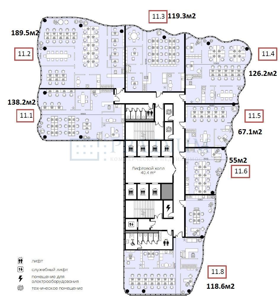 Продам офис в Москве, д 11