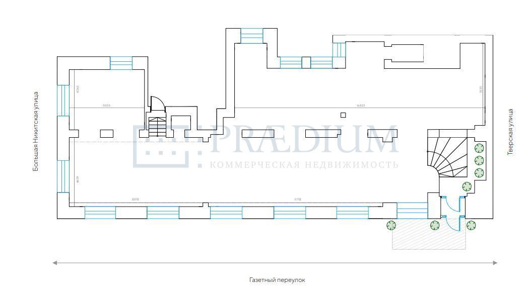 Сдается торговое помещение в Москве, д 1/12