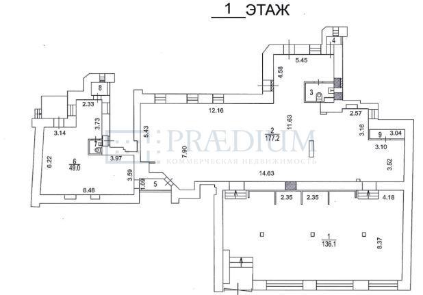Сдается торговое помещение в Москве, д 13 стр 1
