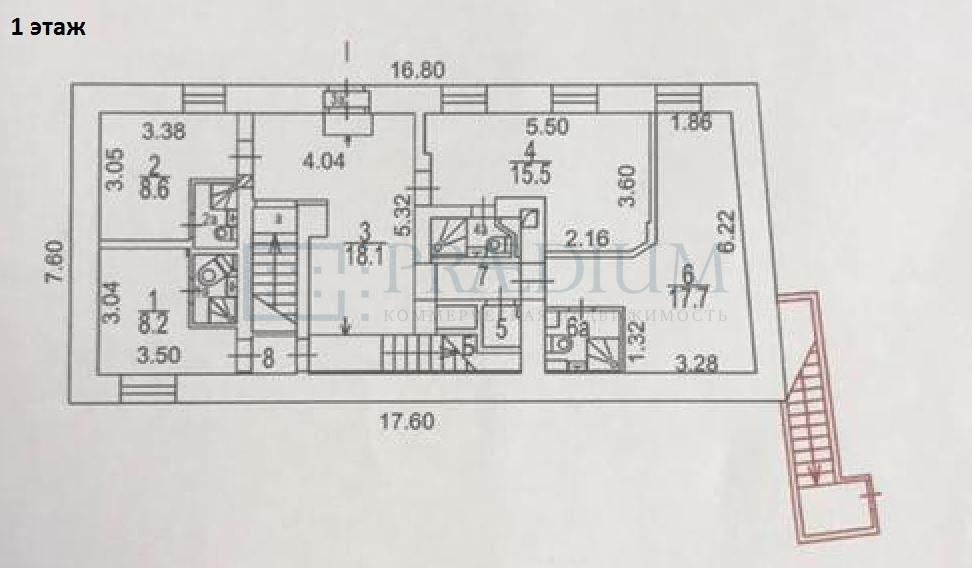 Продам торговое помещение в Москве, д 22 стр 2