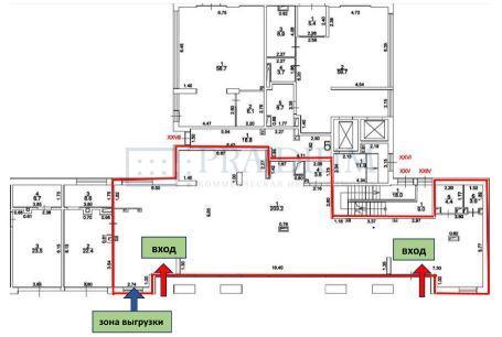 Сдается торговое помещение в Москве, д 3 к 1