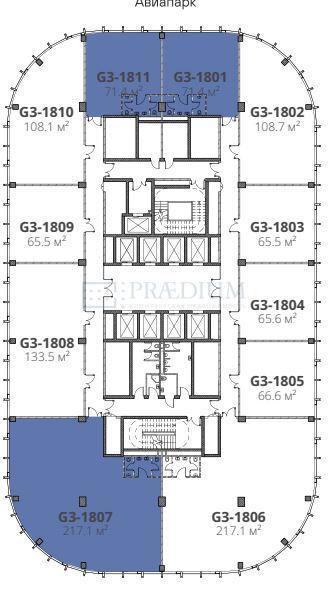 Продам офис в Москве, д 20А стр 1