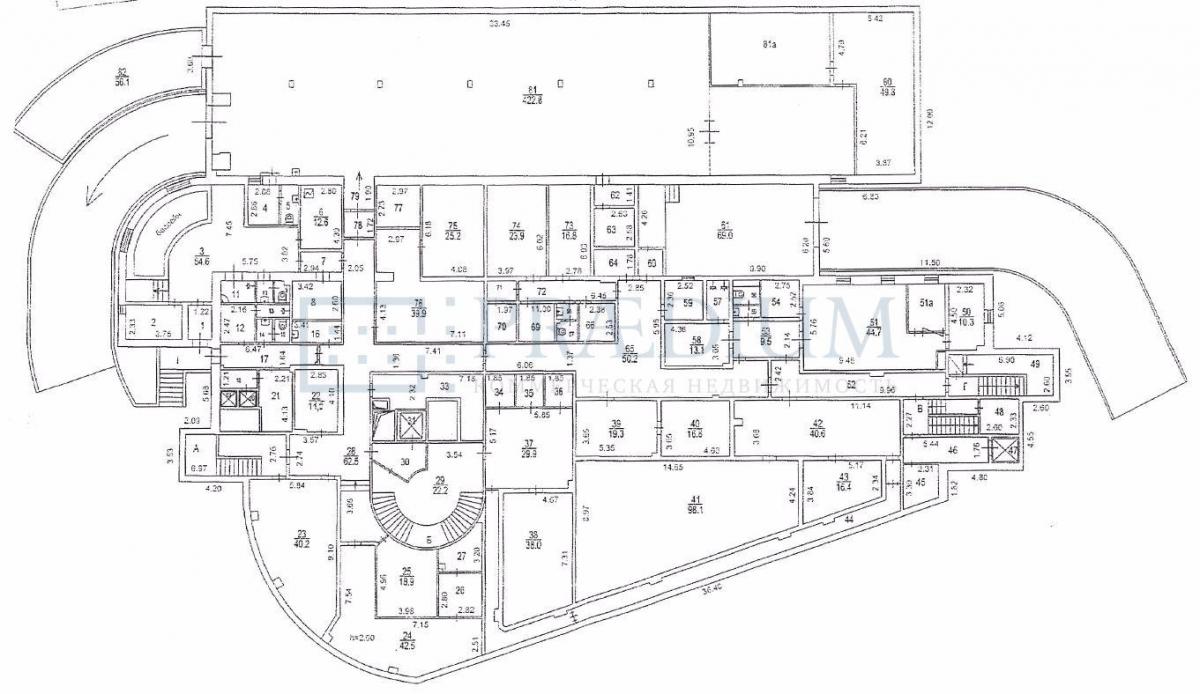 Сдается офис в Москве, д 38