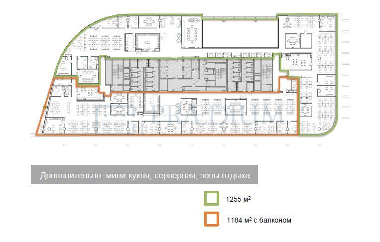 Сдается офис в Москве, Сколковское шоссе, д 43 стр 1