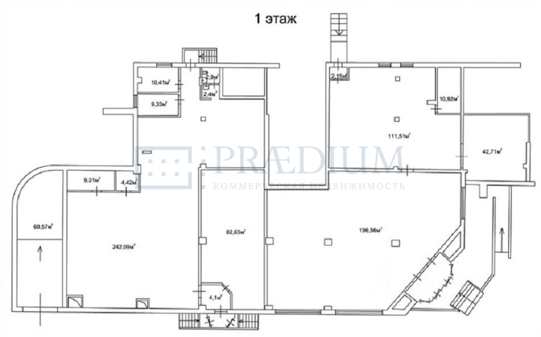 Продам торговое помещение в Москве, д 8