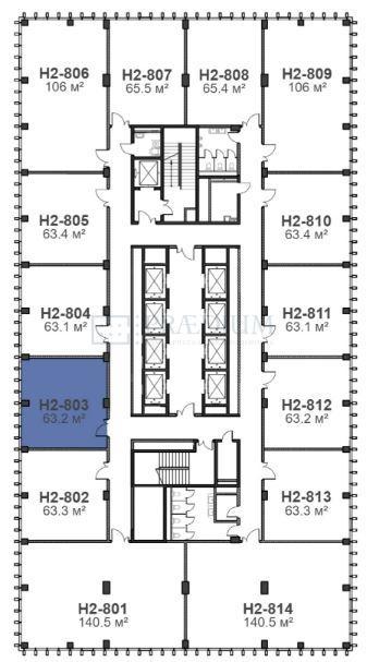 Продам офис в Москве, д 6 стр 2
