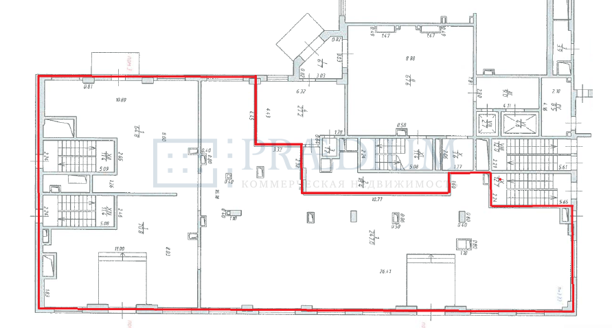 Сдается торговое помещение в Москве, д 83