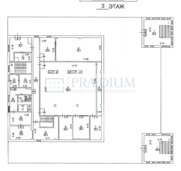 Сдается офис в Москве, д 25 стр 2