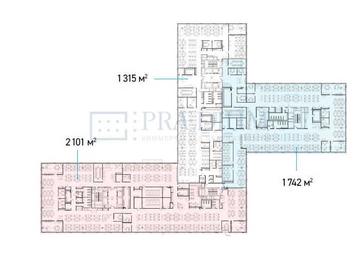 Сдается офис в Москве, д 6а стр 2