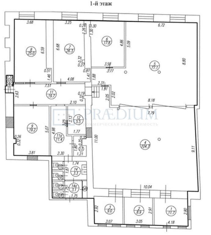 Продам офис в Москве, д 3 к 1 стр 3