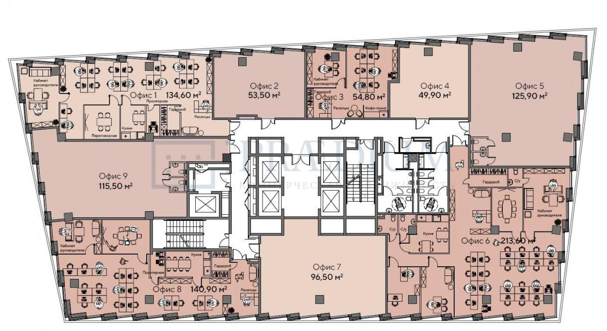 Сдается офис в Москве, д 23 стр 1