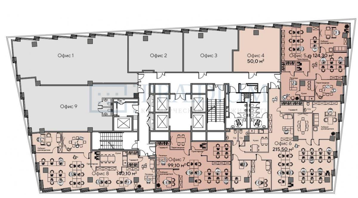 Сдается офис в Москве, д 23 стр 1