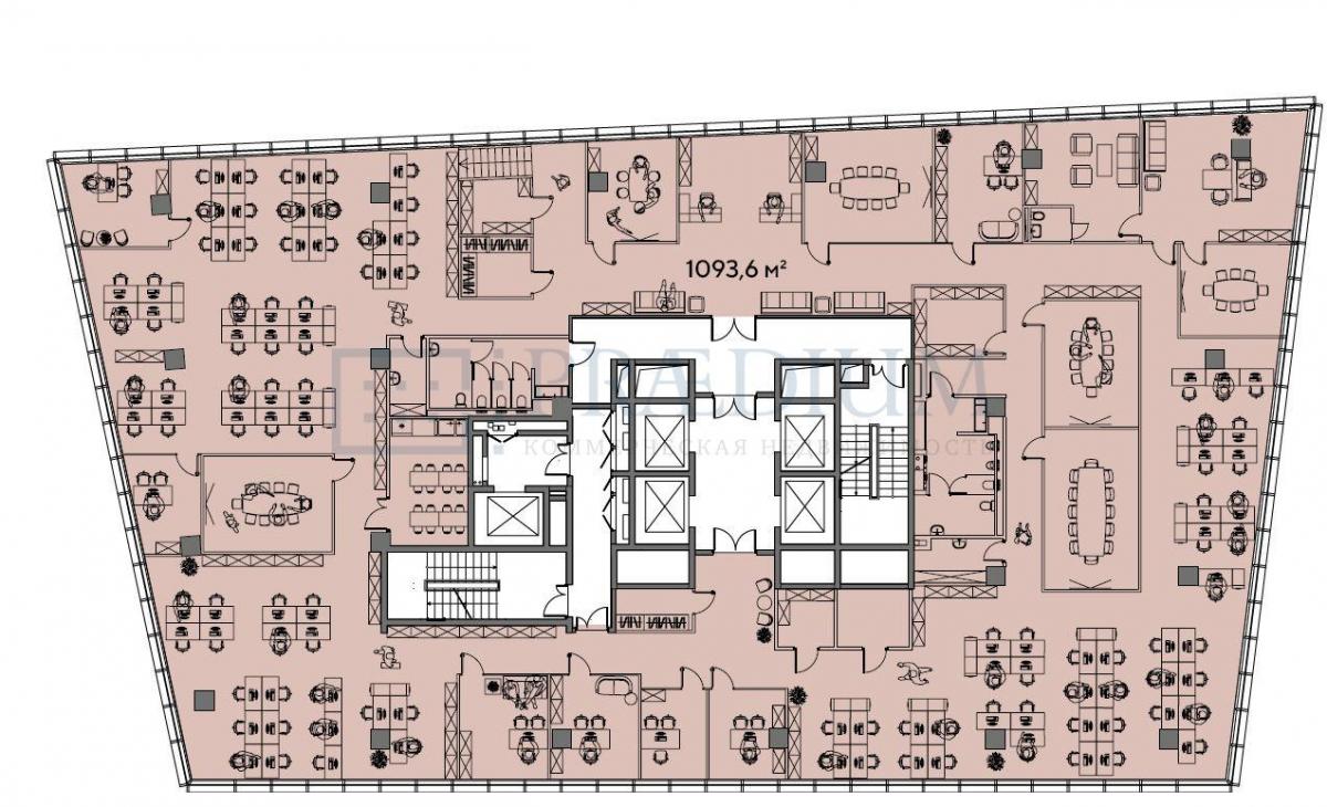 Сдается офис в Москве, д 23 стр 1