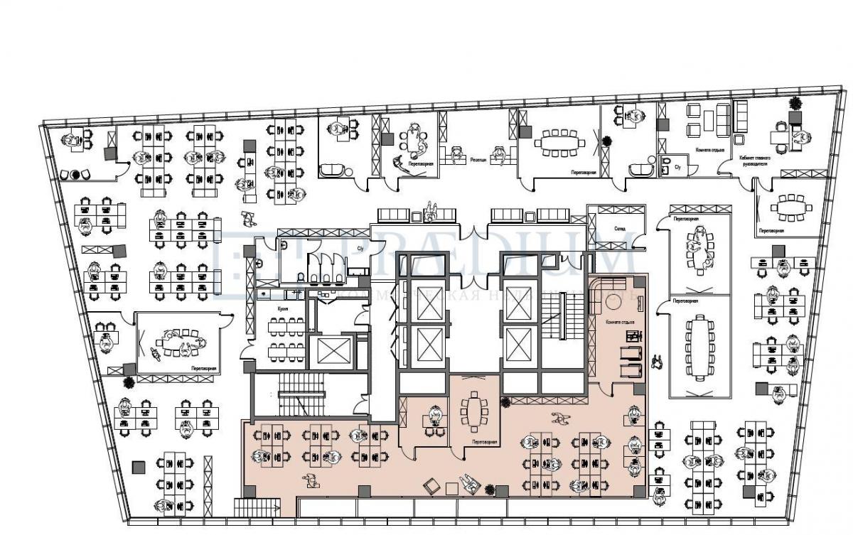 Сдается офис в Москве, д 23 стр 1