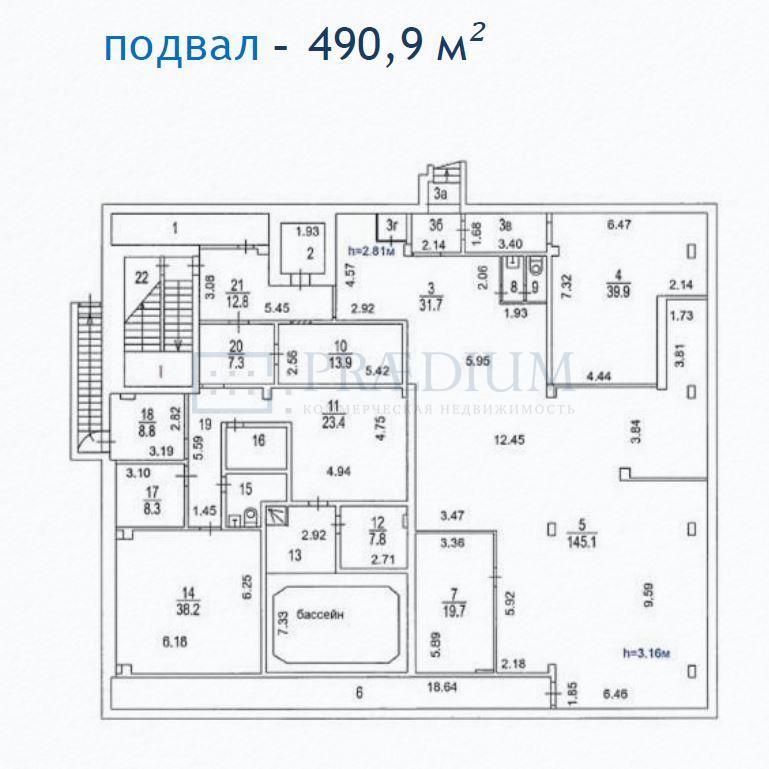 Продам торговое помещение в Москве, д 4А стр 1