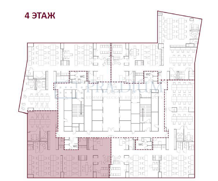 Сдается офис в Москве, д 36 стр 41