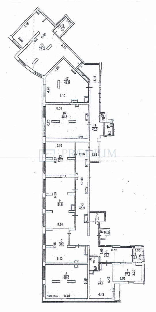 Сдается торговое помещение в Москве, д 8
