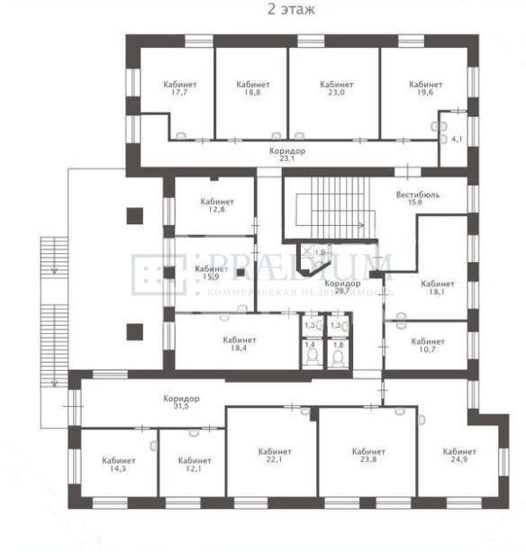 Продам торговое помещение в Москве, Полесский проезд, д 16 стр 3