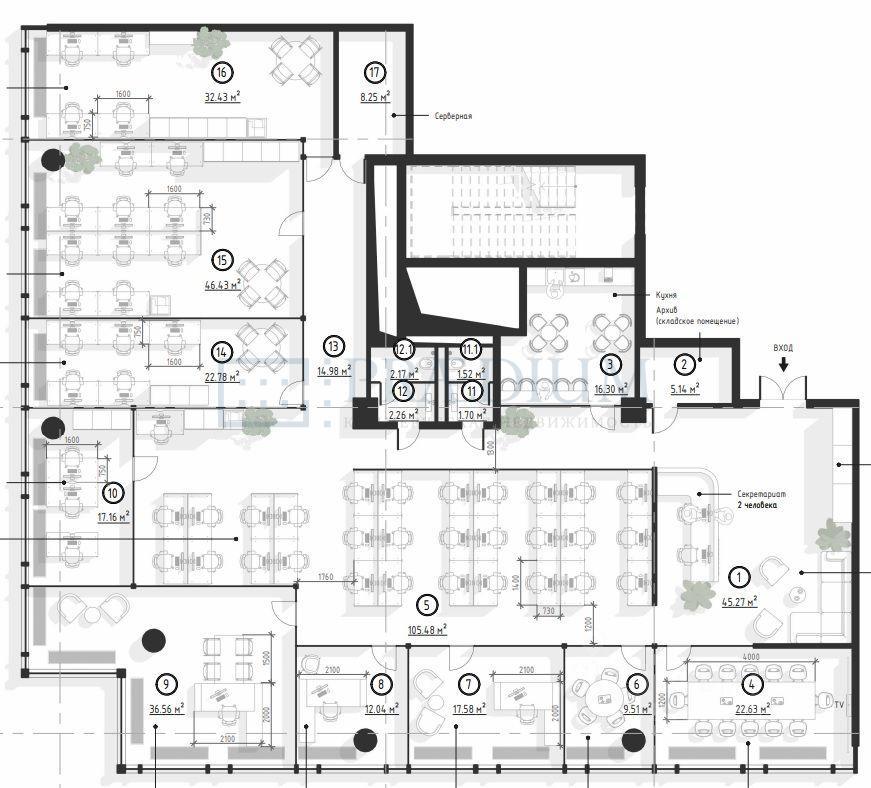 Сдается офис в Москве, Шмитовский проезд, д 37
