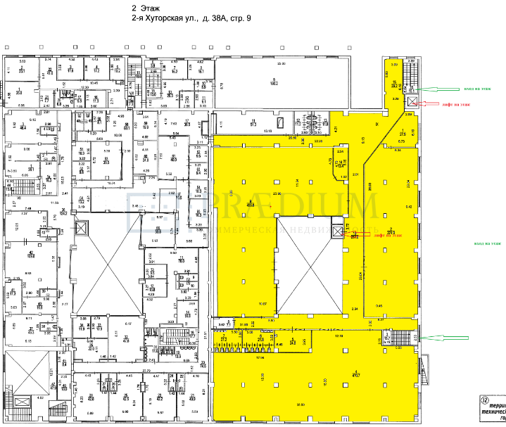 Сдается офис в Москве, д 38А стр 9