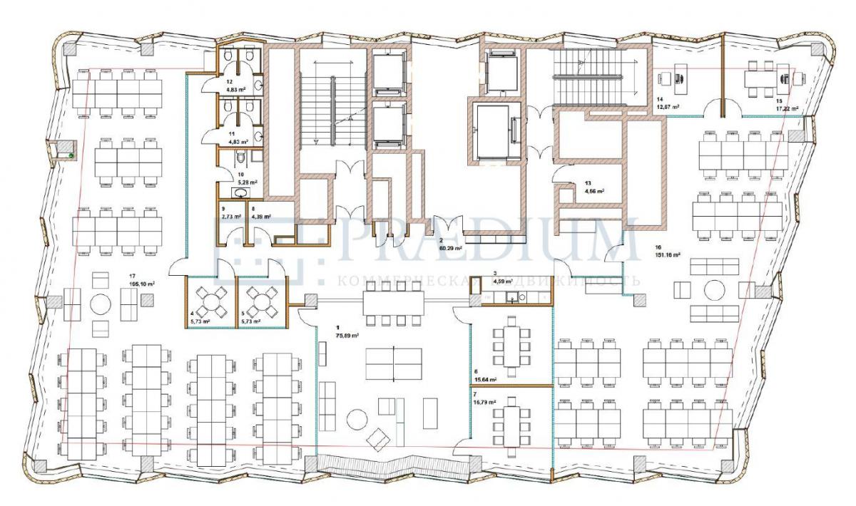 Сдается офис в Москве, д 36 стр 10