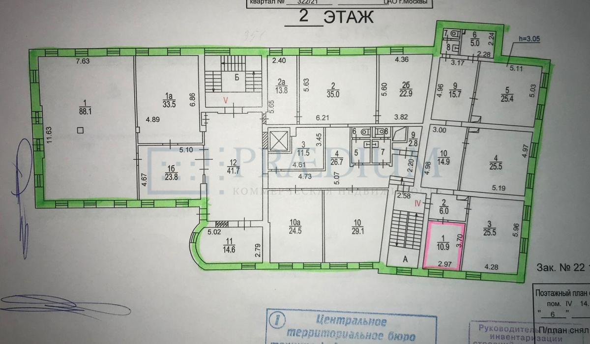 Сдается офис в Москве, д 68/18 стр 5