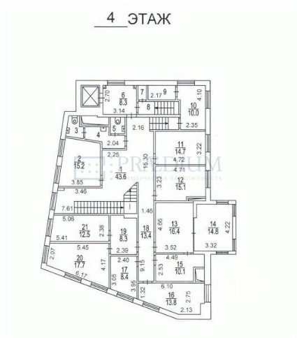 Сдается офис в Москве, д 9/1 стр 6