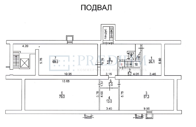Продам торговое помещение в Москве, д 28/6