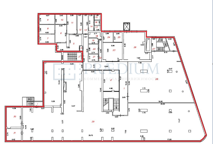 Сдается торговое помещение в Москве, д 22/2