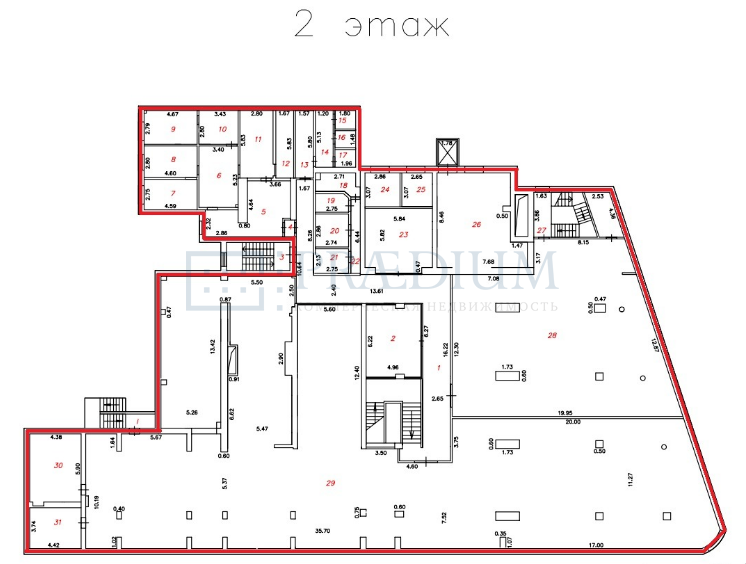 Сдается торговое помещение в Москве, д 22/2