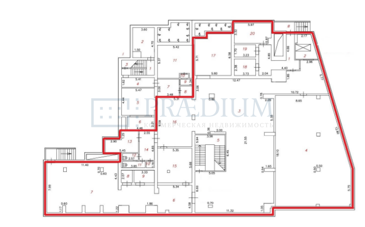 Сдается торговое помещение в Москве, д 22/2