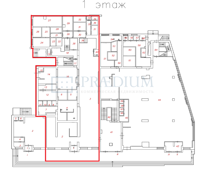 Сдается торговое помещение в Москве, д 22/2