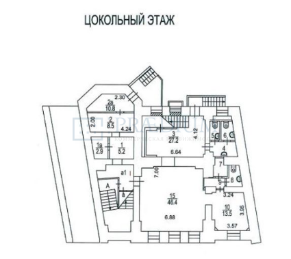 Сдается торговое помещение в Москве, д 46 стр 1