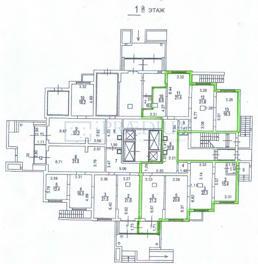 Продам торговое помещение в Москве, д 18