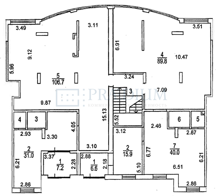Сдается торговое помещение в Москве, д 7