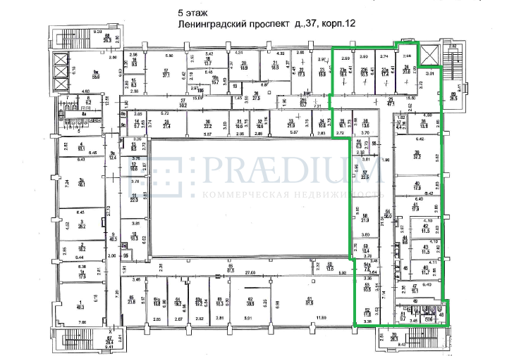 Сдается офис в Москве, д 37 к 12