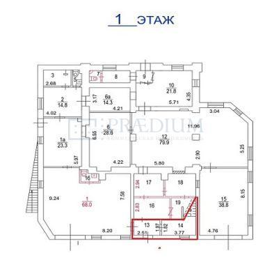 Сдается торговое помещение в Москве, д 18 стр 1