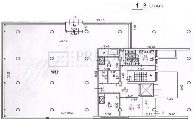Продам торговое помещение в Москве, д 1 к 6