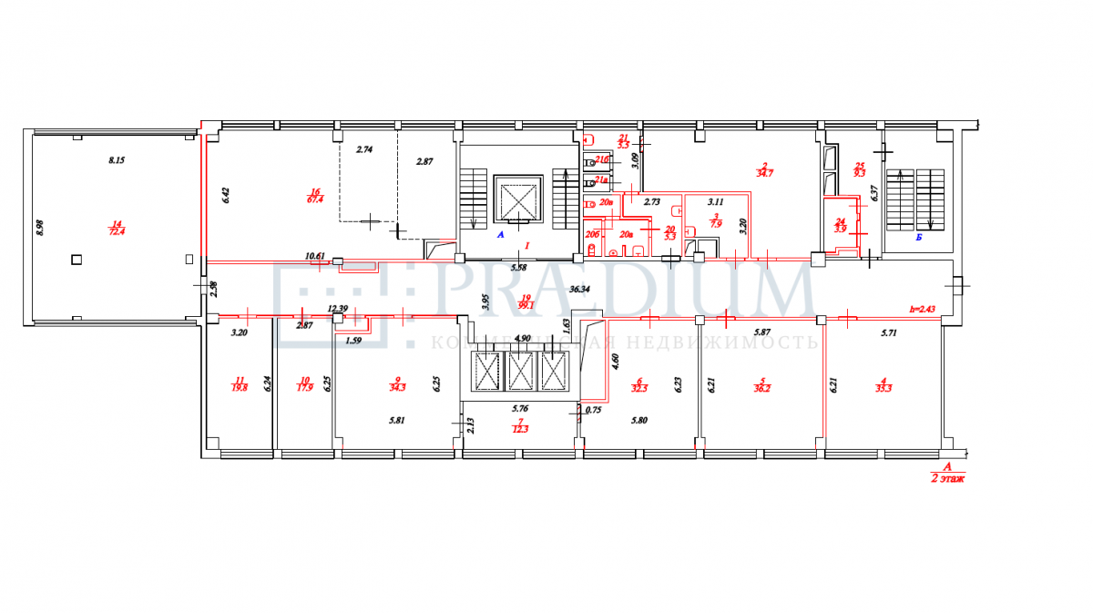 Продам офис в Москве, д 39 стр 3