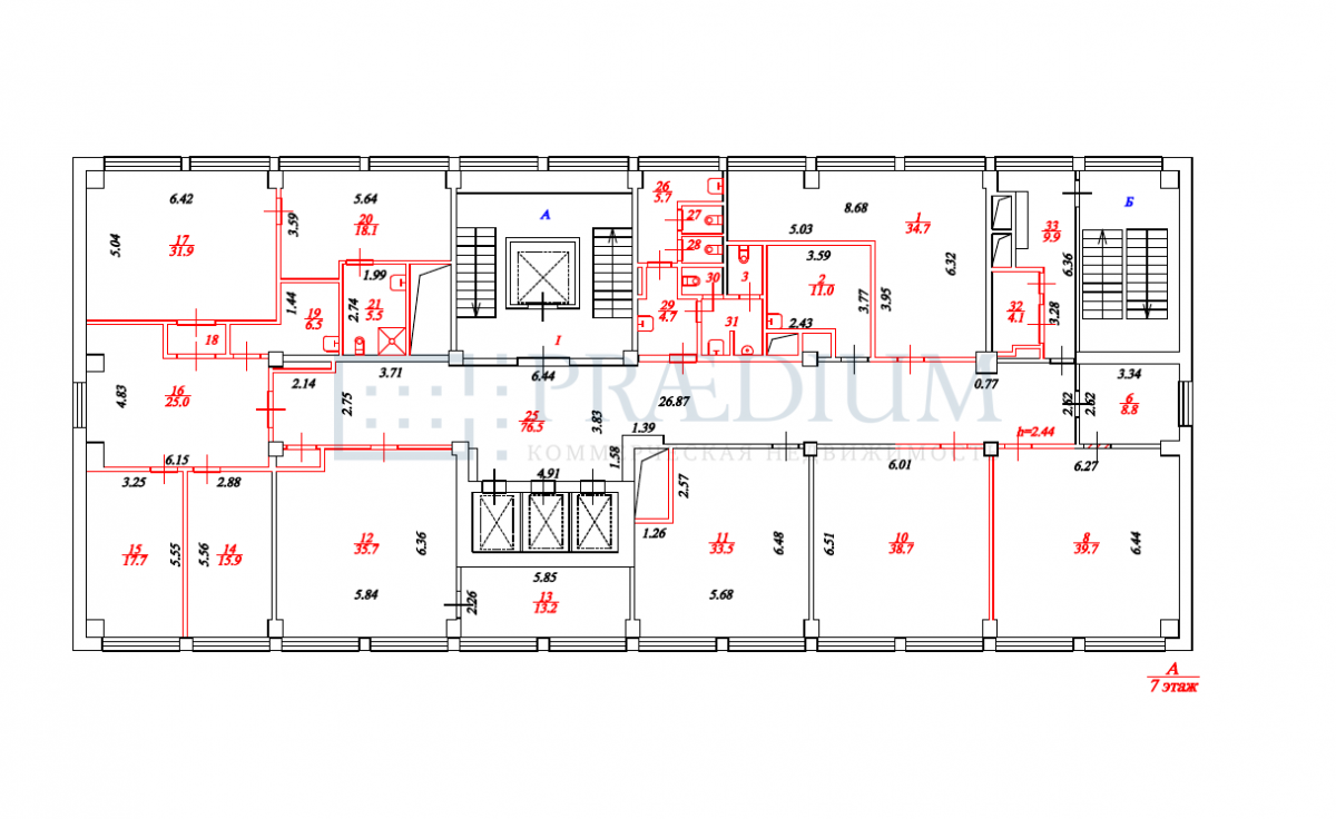 Продам офис в Москве, д 39 стр 3
