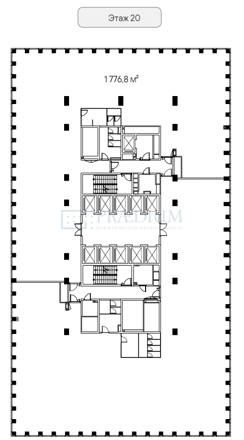 Сдается офис в Москве, Бумажный проезд, д 19 стр 2