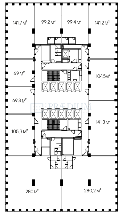 Сдается офис в Москве, Бумажный проезд, д 19 стр 2