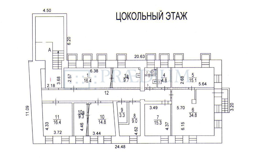 Продам офис в Москве, д 10 стр 1